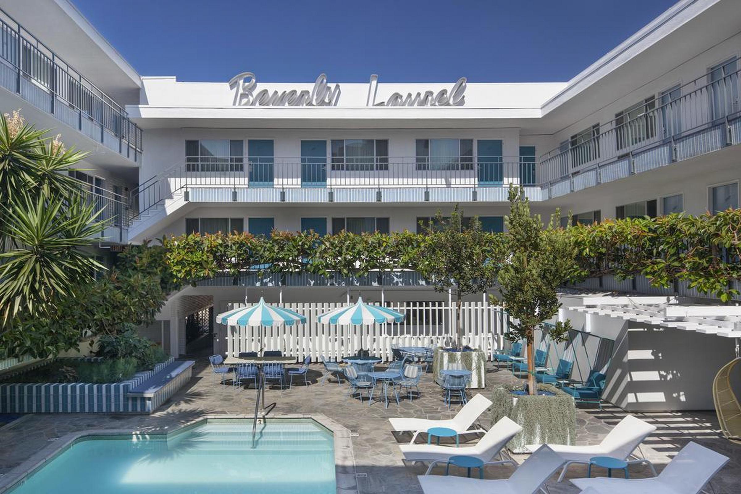 Beverly Laurel Hotel Los Angeles Exterior photo